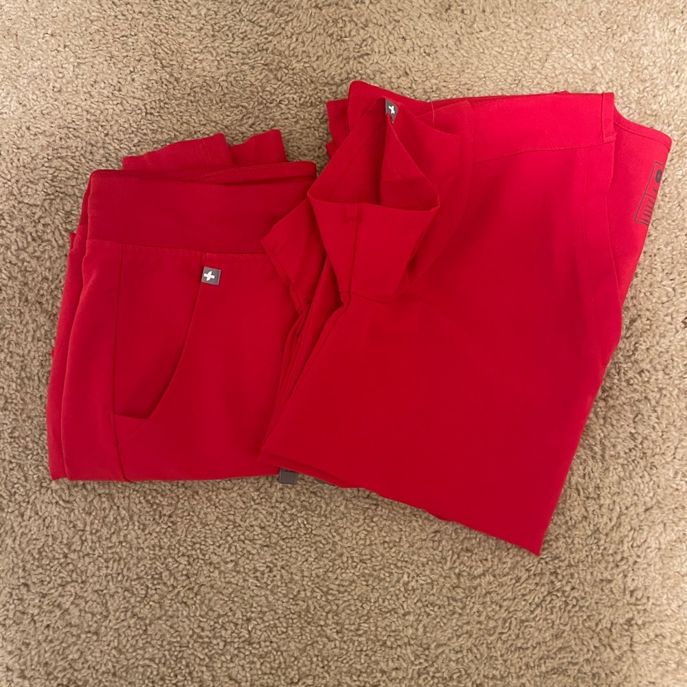 Red Figs Scrubs